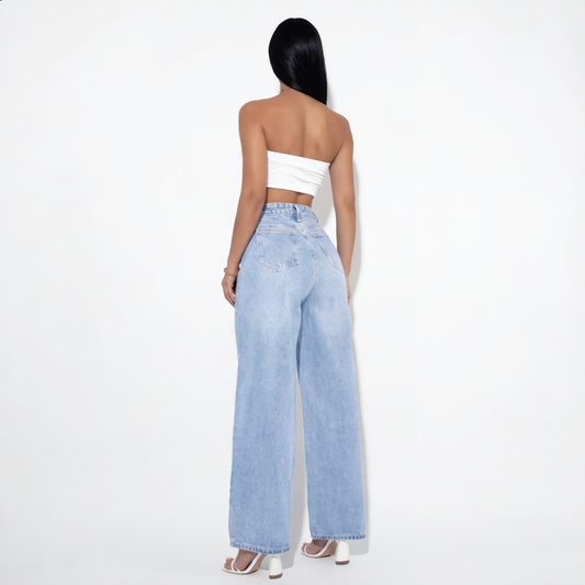 Jeans Flow Wide-Leg