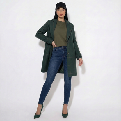 Palton Evergreen Chic