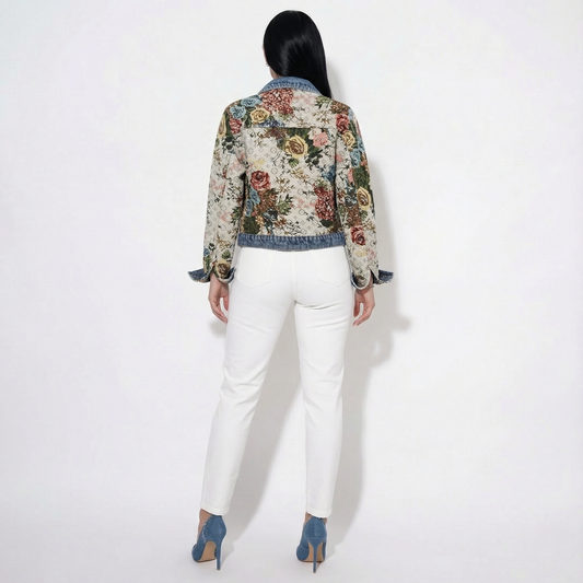 Jacheta Denim Bloom