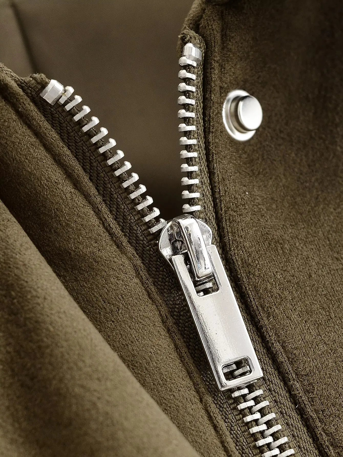 Leather Bomber Jacket