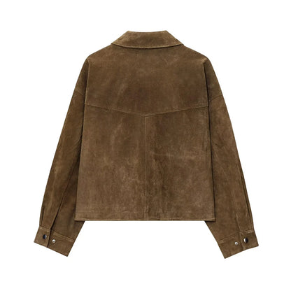 Leather Bomber Jacket