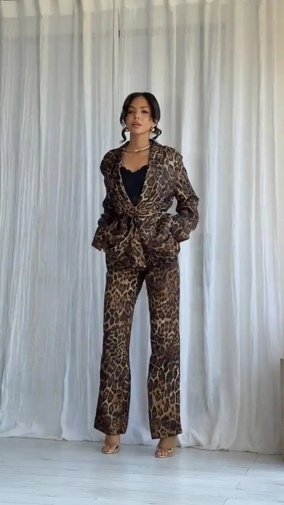 Leopard Women's Suit
