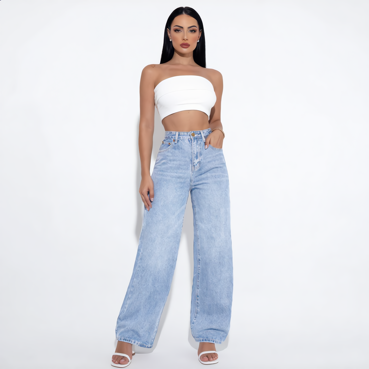 Jeans Flow Wide-Leg